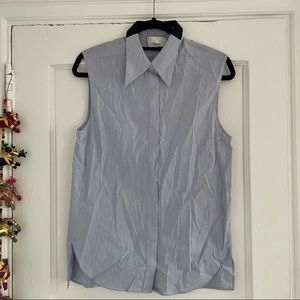 Philip Lim Sleeveless Striped Blouse